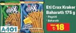 ETİ CRAX BAHARATLI KRAKER 175 G PEYNİRLİ/BAHARATLI